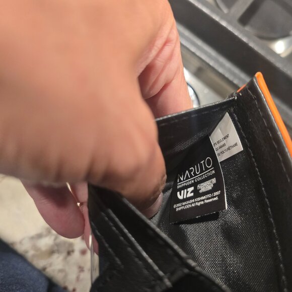 Naruto Ichiraku Ramen Noodle Soup Miso Chashu Pork Flavor Bi Fold Wallet Plastic - Picture 9 of 9